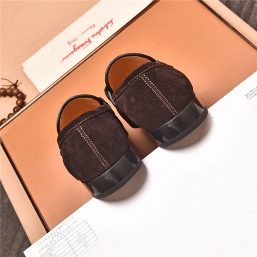 Replica Ferragamo Salvatore FS Leather Shoes For Men #818936 $98.00 USD for Wholesale