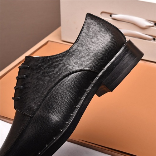 Replica Prada Leather Shoes For Men #818950 $98.00 USD for Wholesale
