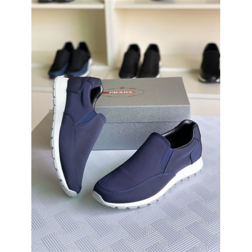 Replica Prada Casual Shoes For Men #818982 $80.00 USD for Wholesale