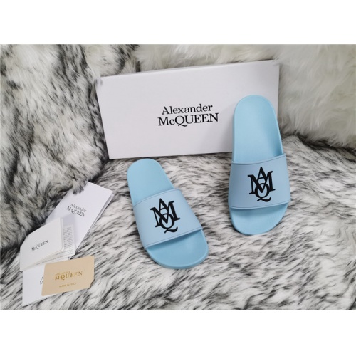 Alexander McQueen Slippers For Women #819177 $45.00 USD, Wholesale Replica Alexander McQueen Slippers