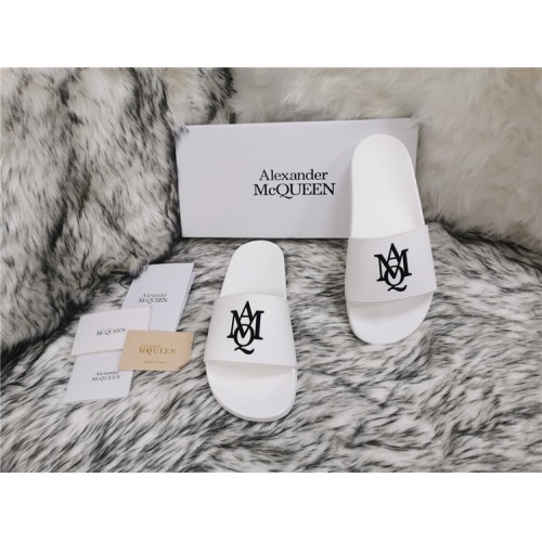 Alexander McQueen Slippers For Women #819182 $45.00 USD, Wholesale Replica Alexander McQueen Slippers