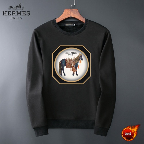 Hermes Hoodies Long Sleeved For Men #819235 $45.00 USD, Wholesale Replica Hermes Hoodies