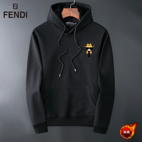 Fendi Hoodies Long Sleeved For Men #819260 $45.00 USD, Wholesale Replica Fendi Hoodies