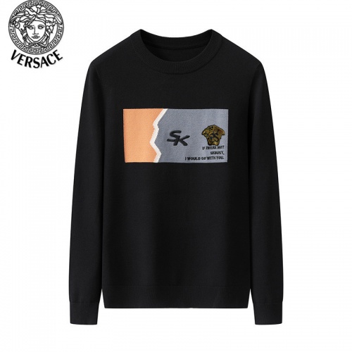 Versace Sweaters Long Sleeved For Men #819316 $42.00 USD, Wholesale Replica Versace Sweaters