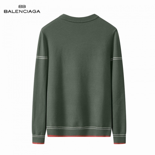 Replica Balenciaga Sweaters Long Sleeved For Men #819326 $42.00 USD for Wholesale