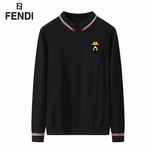 Fendi Sweaters Long Sleeved For Men #819329 $42.00 USD, Wholesale Replica Fendi Sweaters