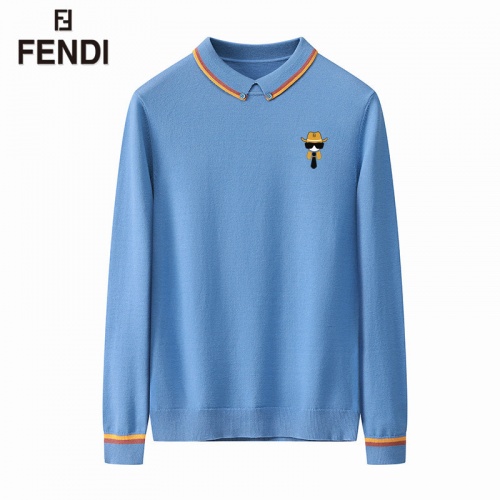 Fendi Sweaters Long Sleeved For Men #819330 $42.00 USD, Wholesale Replica Fendi Sweaters