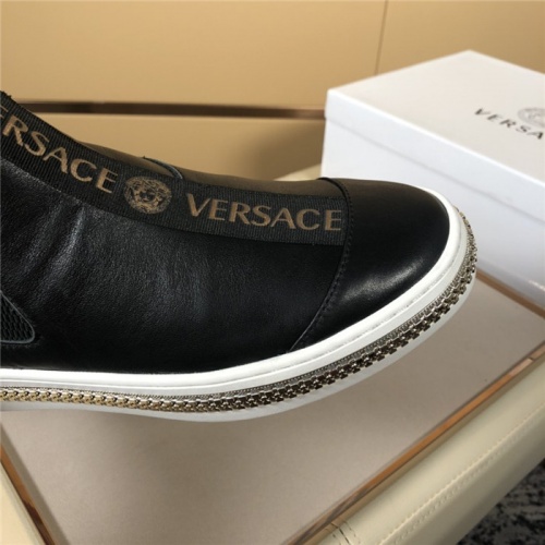 Replica Versace High Tops Shoes For Men #819369 $80.00 USD for Wholesale