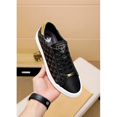 Replica Armani Casual Shoes For Men #819381 $72.00 USD for Wholesale