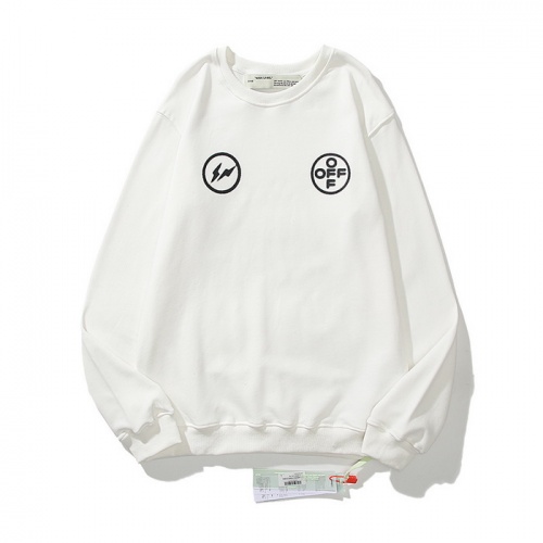 Replica Off-White Hoodies Long Sleeved For Men #819663 $45.00 USD for Wholesale