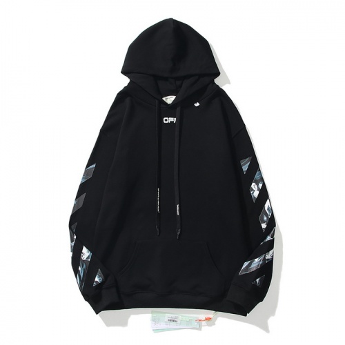 Replica Off-White Hoodies Long Sleeved For Men #819673 $52.00 USD for Wholesale