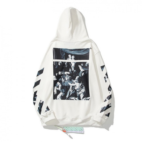 Off-White Hoodies Long Sleeved For Men #819674 $52.00 USD, Wholesale Replica Off-White Hoodies