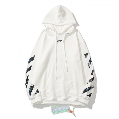 Replica Off-White Hoodies Long Sleeved For Men #819674 $52.00 USD for Wholesale