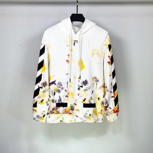 Replica Off-White Hoodies Long Sleeved For Men #819688 $52.00 USD for Wholesale