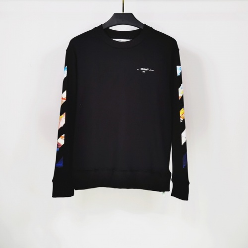 Replica Off-White Hoodies Long Sleeved For Men #819696 $40.00 USD for Wholesale
