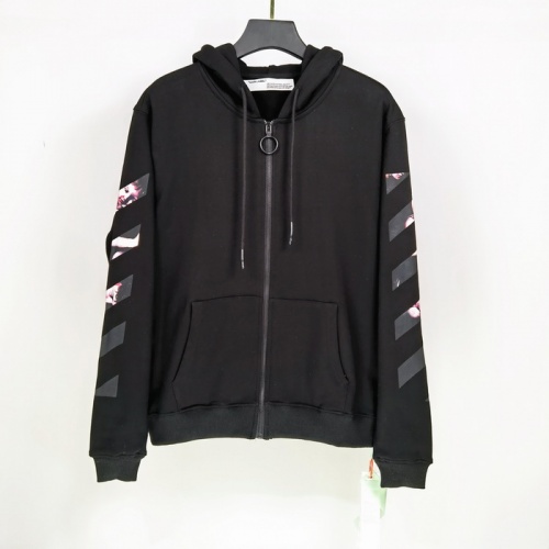Replica Off-White Hoodies Long Sleeved For Men #819701 $52.00 USD for Wholesale