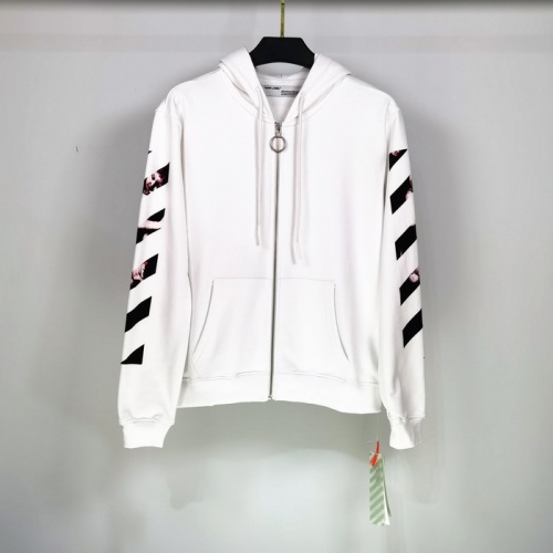 Replica Off-White Hoodies Long Sleeved For Men #819702 $52.00 USD for Wholesale