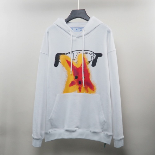 Replica Off-White Hoodies Long Sleeved For Men #819709 $42.00 USD for Wholesale