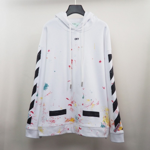 Replica Off-White Hoodies Long Sleeved For Men #819711 $48.00 USD for Wholesale