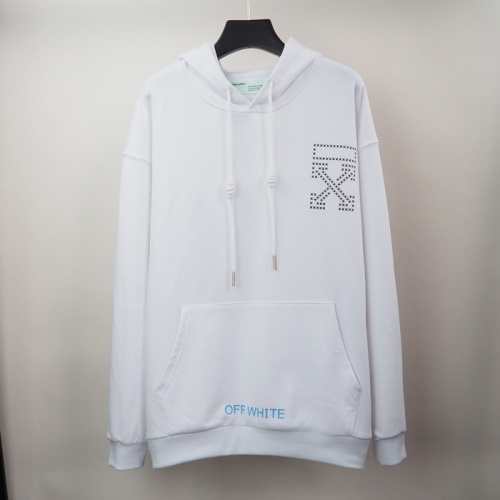 Replica Off-White Hoodies Long Sleeved For Men #819724 $45.00 USD for Wholesale