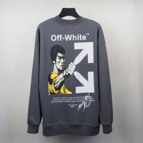 Off-White Hoodies Long Sleeved For Men #819734 $39.00 USD, Wholesale Replica Off-White Hoodies