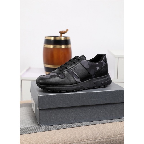 Replica Prada Casual Shoes For Men #819760 $85.00 USD for Wholesale
