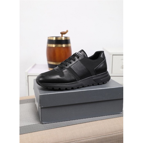 Replica Prada Casual Shoes For Men #819761 $85.00 USD for Wholesale