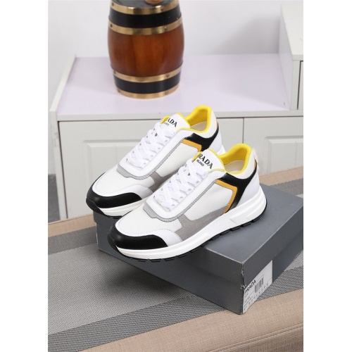 Replica Prada Casual Shoes For Men #819762 $85.00 USD for Wholesale