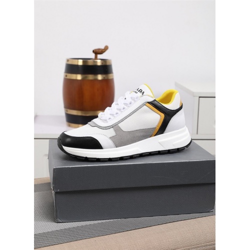 Replica Prada Casual Shoes For Men #819762 $85.00 USD for Wholesale