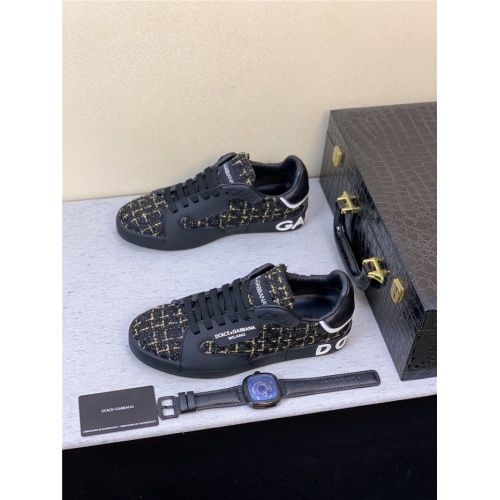 Dolce &amp; Gabbana D&amp;G Casual Shoes For Men #819771 $85.00 USD, Wholesale Replica Dolce &amp; Gabbana D&amp;G Casual Shoes
