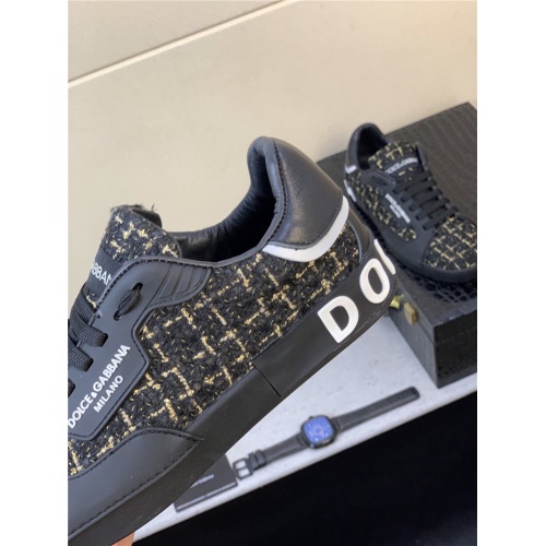 Replica Dolce & Gabbana D&G Casual Shoes For Men #819771 $85.00 USD for Wholesale