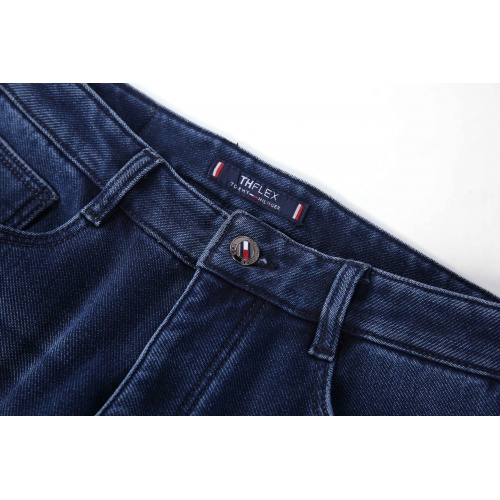 Replica Thom Browne TB Jeans For Men #819818 $42.00 USD for Wholesale