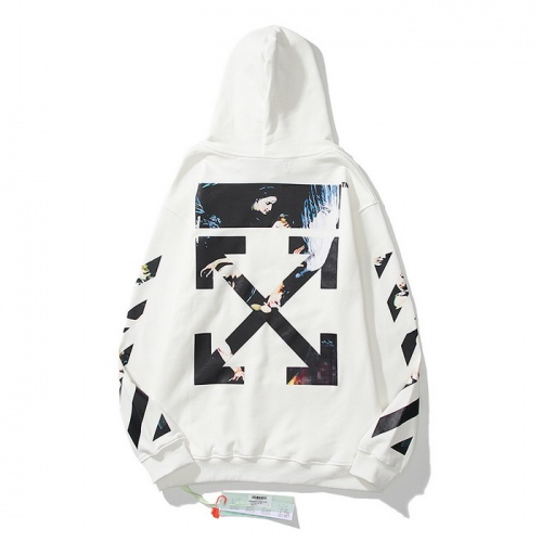Off-White Hoodies Long Sleeved For Men #819825 $60.00 USD, Wholesale Replica Off-White Hoodies