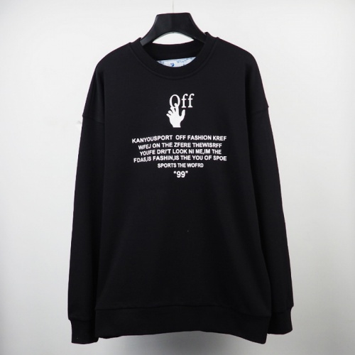 Replica Off-White Hoodies Long Sleeved For Men #819826 $39.00 USD for Wholesale