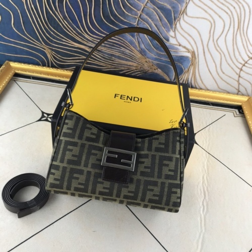 Fendi AAA Quality Shoulder Bags For Women #819911 $72.00 USD, Wholesale Replica Fendi AAA Messenger Bags