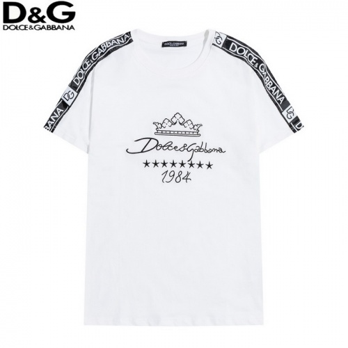 Dolce &amp; Gabbana D&amp;G T-Shirts Short Sleeved For Men #819949 $29.00 USD, Wholesale Replica Dolce &amp; Gabbana D&amp;G T-Shirts