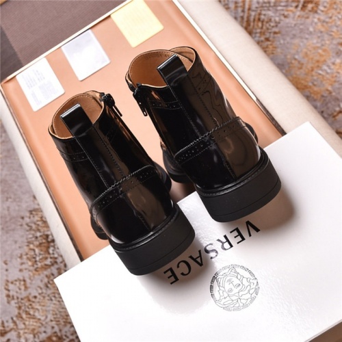 Replica Versace Boots For Men #820058 $122.00 USD for Wholesale