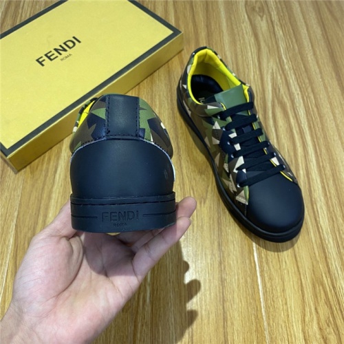 Replica Fendi Casual Shoes For Men #820069 $72.00 USD for Wholesale