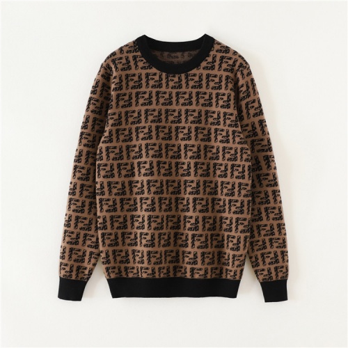 Fendi Sweaters Long Sleeved For Unisex #820144 $50.00 USD, Wholesale Replica Fendi Sweaters