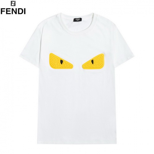 Fendi T-Shirts Short Sleeved For Men #820187 $29.00 USD, Wholesale Replica Fendi T-Shirts