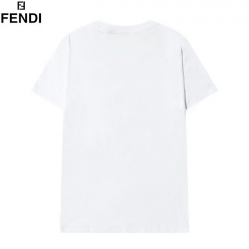 Replica Fendi T-Shirts Short Sleeved For Men #820187 $29.00 USD for Wholesale