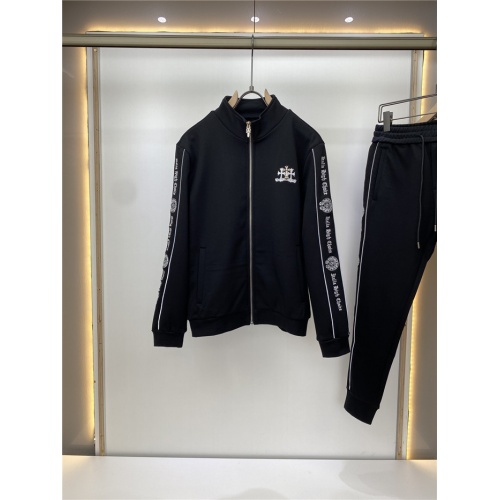Replica Chrome Hearts Tracksuits Long Sleeved For Men #820211 $109.00 USD for Wholesale