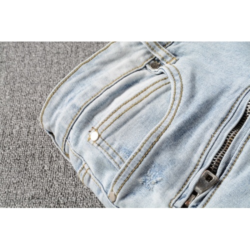 Replica Balmain Jeans For Men #820234 $65.00 USD for Wholesale