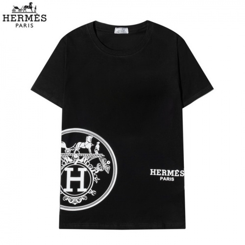 Hermes T-Shirts Short Sleeved For Men #820248 $25.00 USD, Wholesale Replica Hermes T-Shirts