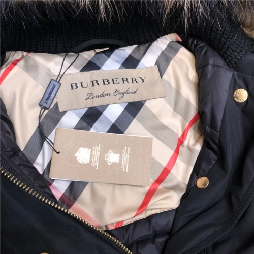 Replica Burberry Down Feather Coat Long Sleeved For Women #820302 $282.00 USD for Wholesale