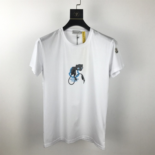 Moncler T-Shirts Short Sleeved For Men #820316 $25.00 USD, Wholesale Replica Moncler T-Shirts