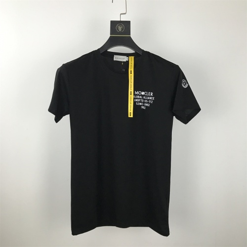 Moncler T-Shirts Short Sleeved For Men #820318 $25.00 USD, Wholesale Replica Moncler T-Shirts