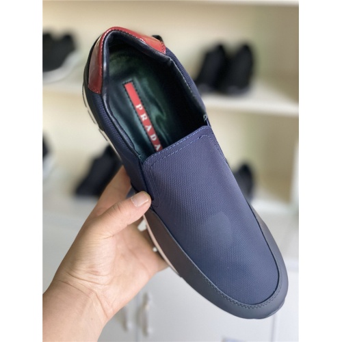 Replica Prada Casual Shoes For Men #820360 $82.00 USD for Wholesale
