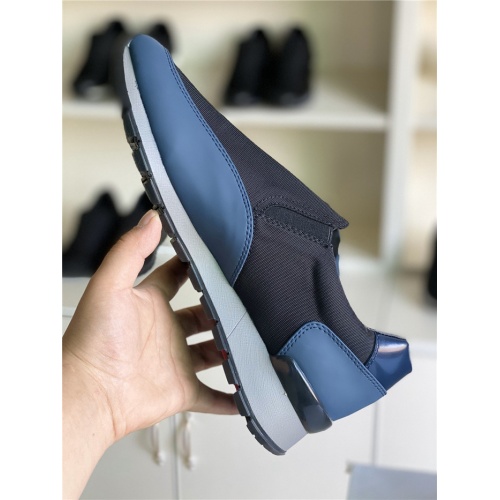 Replica Prada Casual Shoes For Men #820362 $82.00 USD for Wholesale