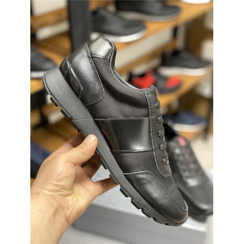 Replica Prada Casual Shoes For Men #820363 $82.00 USD for Wholesale